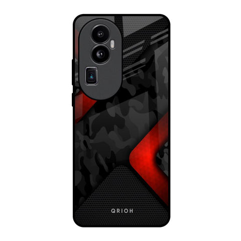 Modern Camo Abstract Oppo Reno10 Pro Plus 5G Glass Back Cover Online