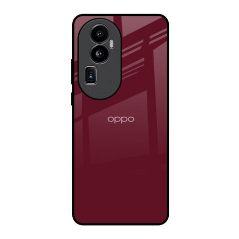 Classic Burgundy Oppo Reno10 Pro Plus 5G Glass Back Cover Online