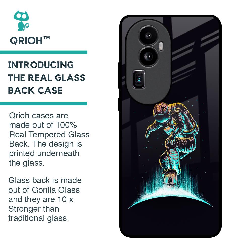 Star Ride Glass Case for Oppo Reno10 Pro Plus 5G