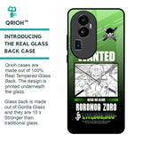 Zoro Wanted Glass Case for Oppo Reno10 Pro Plus 5G