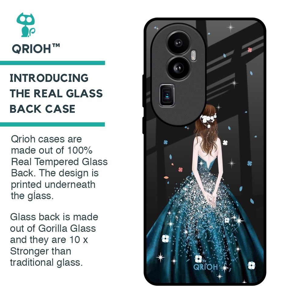 Queen Of Fashion Glass Case for Oppo Reno10 Pro Plus 5G