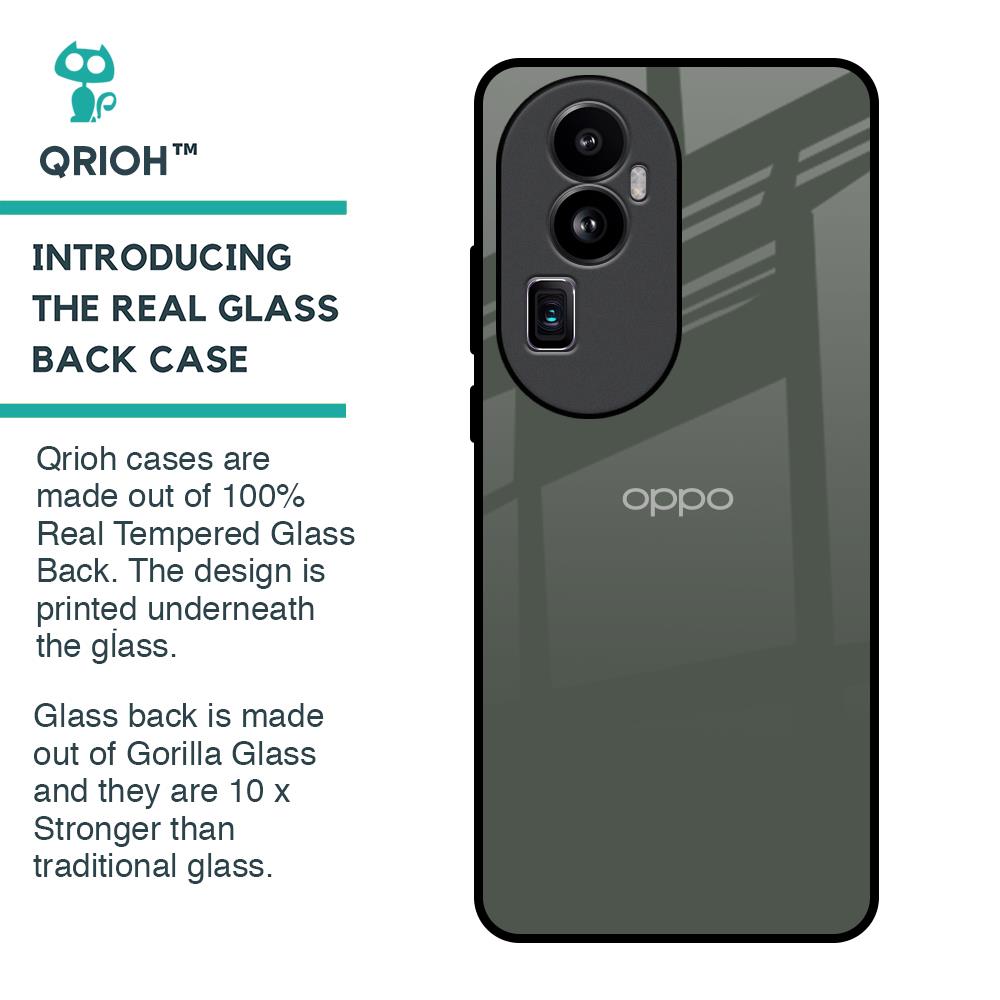 Charcoal Glass Case for Oppo Reno10 Pro Plus 5G