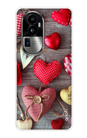 Valentine Hearts Oppo Reno10 Pro Plus 5G Back Cover