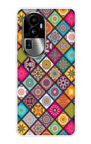 Multicolor Mandala Oppo Reno10 Pro Plus 5G Back Cover