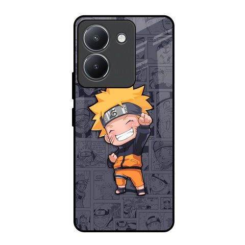 Orange Chubby Vivo Y36 Glass Back Cover Online