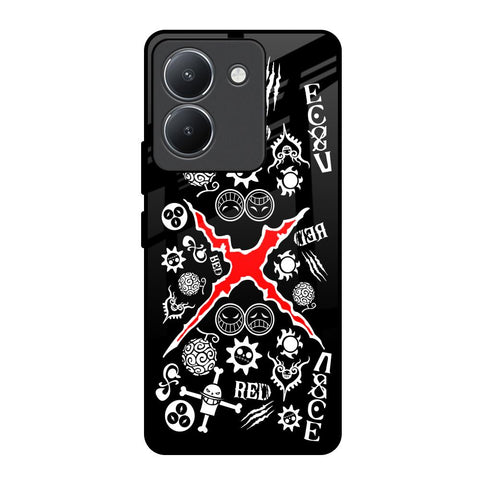 Red Zone Vivo Y36 Glass Back Cover Online
