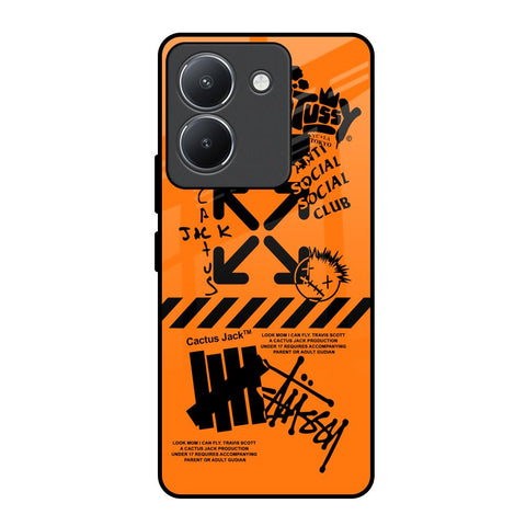 Anti Social Club Vivo Y36 Glass Back Cover Online
