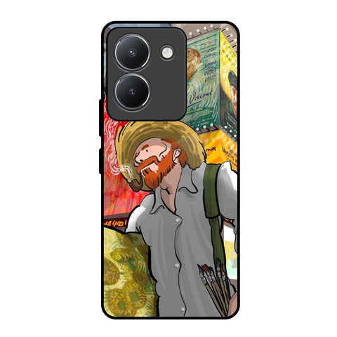 Loving Vincent Vivo Y36 Glass Back Cover Online