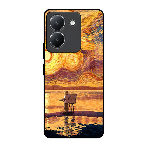 Sunset Vincent Vivo Y36 Glass Back Cover Online