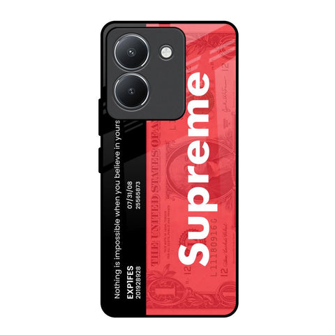 Supreme Ticket Vivo Y36 Glass Back Cover Online