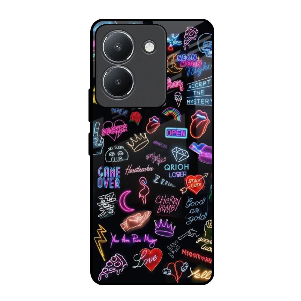 Accept The Mystery Vivo Y36 Glass Back Cover Online