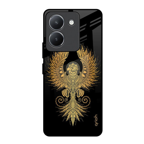 Mythical Phoenix Art Vivo Y36 Glass Back Cover Online
