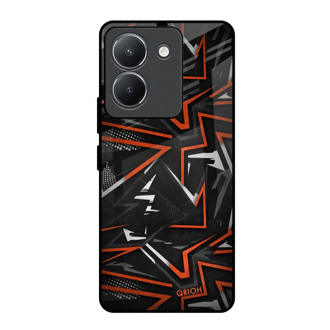 Vector Art Vivo Y36 Glass Back Cover Online