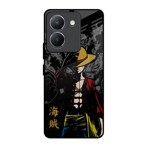 Dark Luffy Vivo Y36 Glass Back Cover Online