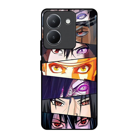 Anime Eyes Vivo Y36 Glass Back Cover Online