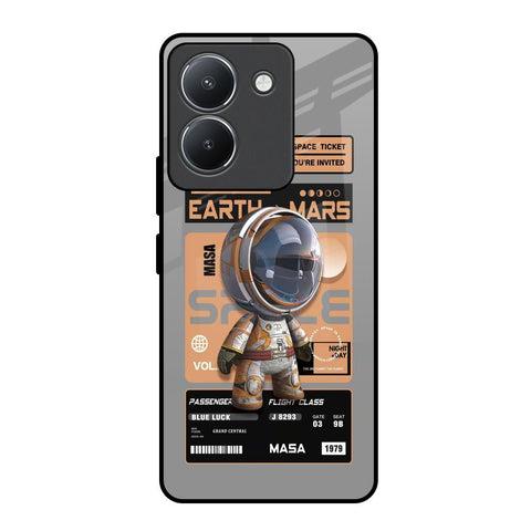 Space Ticket Vivo Y36 Glass Back Cover Online