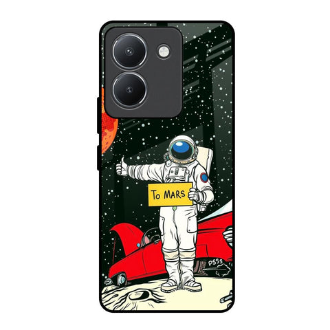 Astronaut on Mars Vivo Y36 Glass Back Cover Online