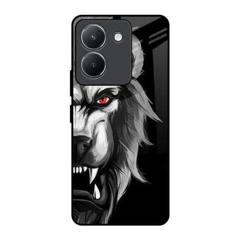 Wild Lion Vivo Y36 Glass Back Cover Online