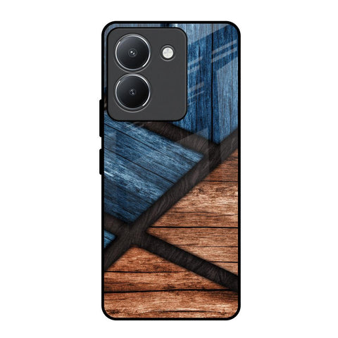 Wooden Tiles Vivo Y36 Glass Back Cover Online