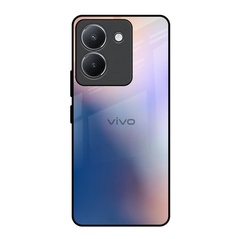 Blue Mauve Gradient Vivo Y36 Glass Back Cover Online