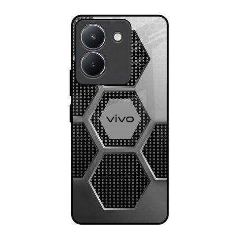 Hexagon Style Vivo Y36 Glass Back Cover Online