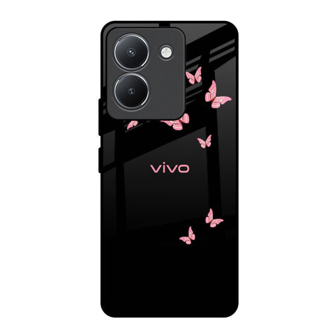 Fly Butterfly Vivo Y36 Glass Back Cover Online