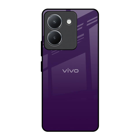 Dark Purple Vivo Y36 Glass Back Cover Online