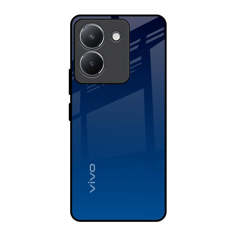 Very Blue Vivo Y36 Glass Back Cover Online