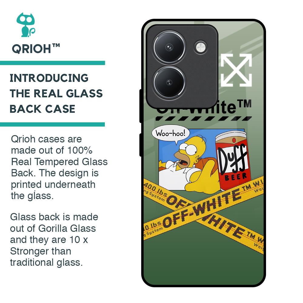 Duff Beer Glass Case for Vivo Y36