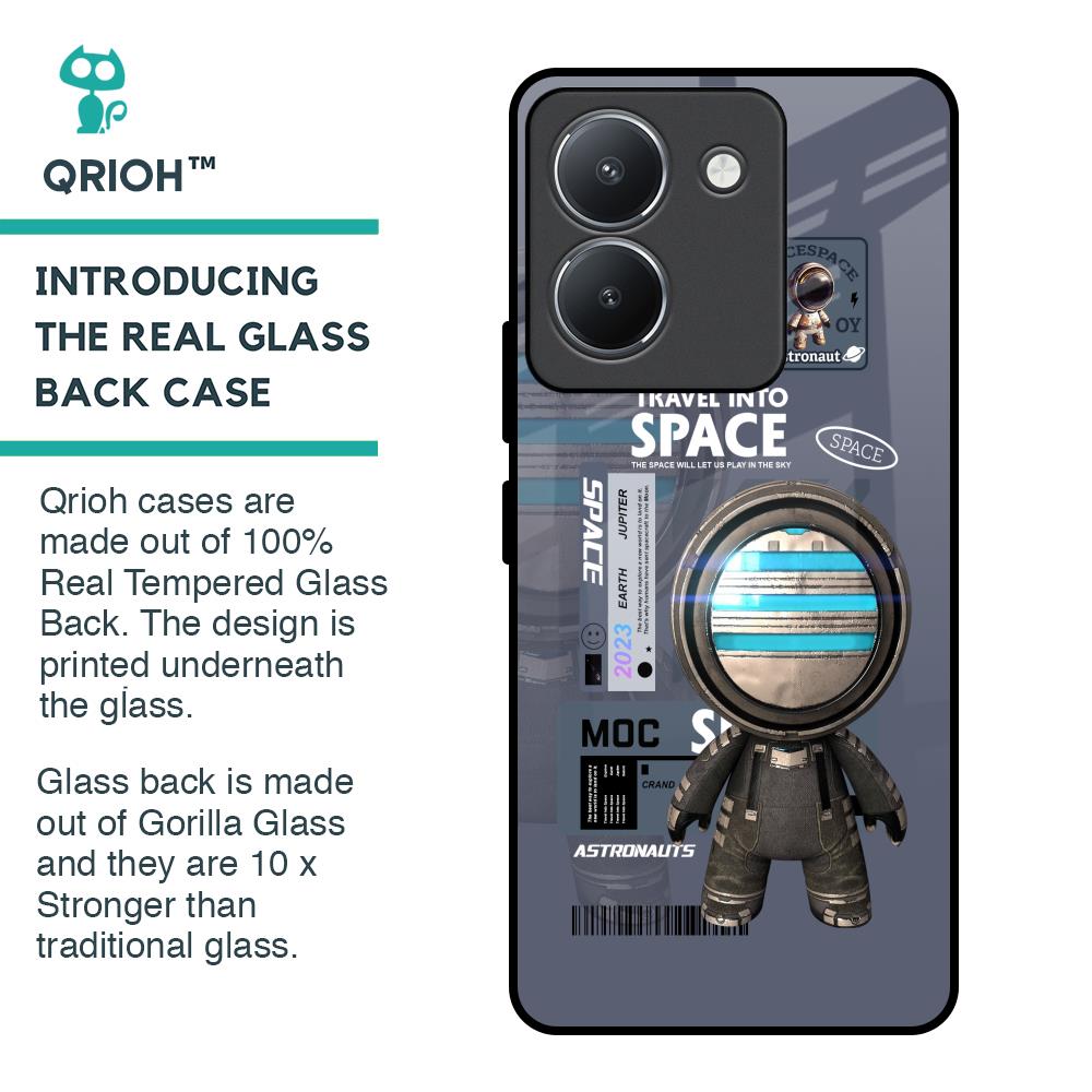 Space Travel Glass Case for Vivo Y36