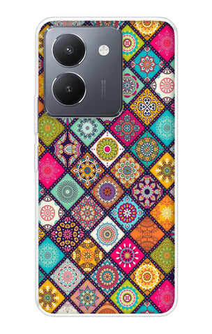 Multicolor Mandala Vivo Y36 Back Cover