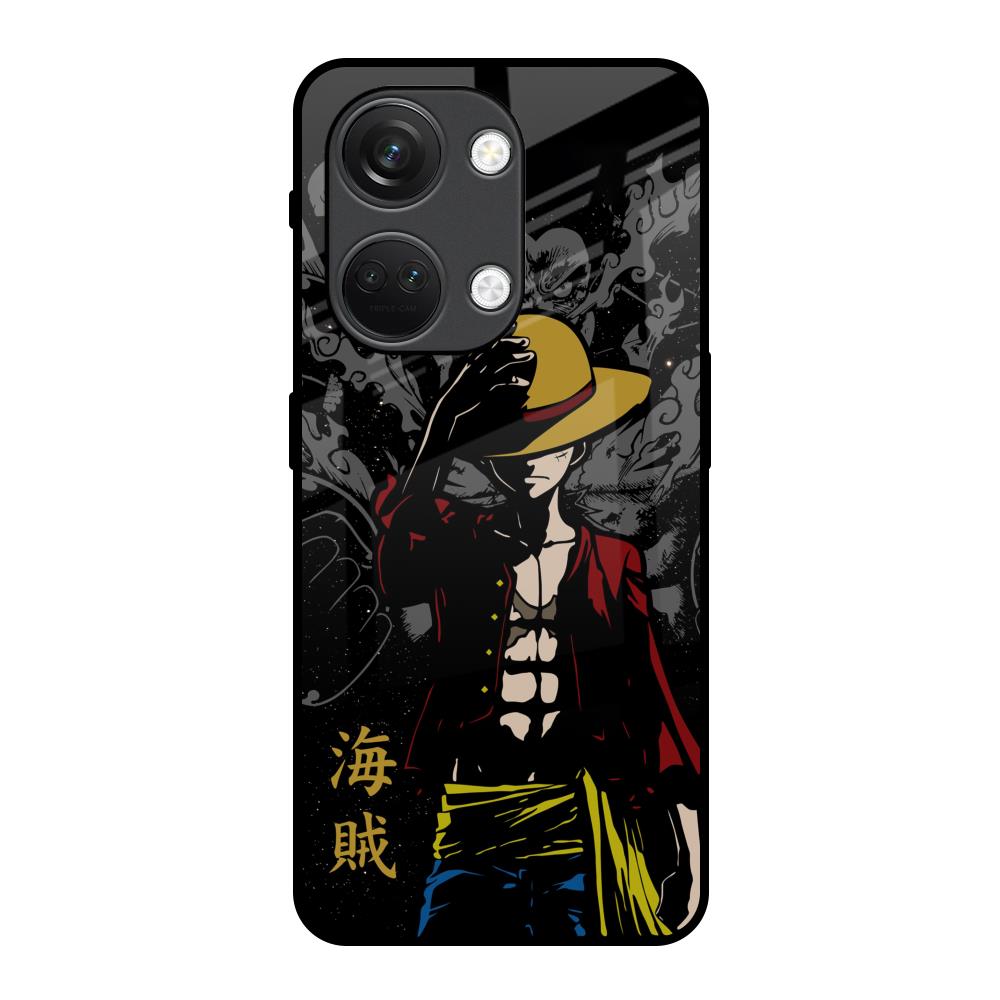 Dark Luffy OnePlus Nord 3 5G Glass Back Cover Online