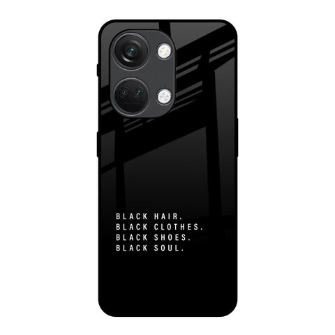 Black Soul OnePlus Nord 3 5G Glass Back Cover Online