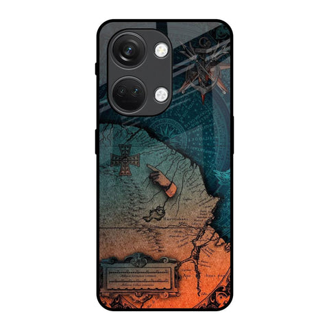 Geographical Map OnePlus Nord 3 5G Glass Back Cover Online