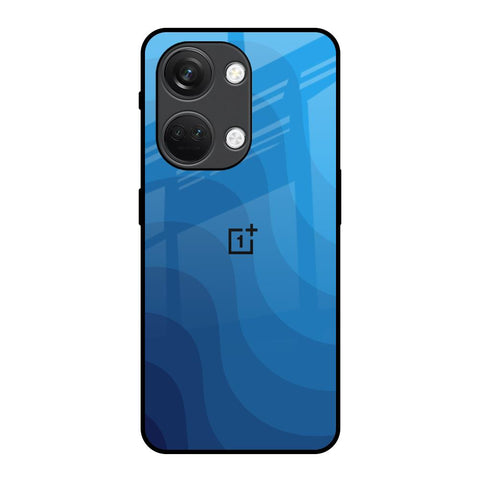 Blue Wave Abstract OnePlus Nord 3 5G Glass Back Cover Online