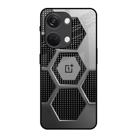 Hexagon Style OnePlus Nord 3 5G Glass Back Cover Online
