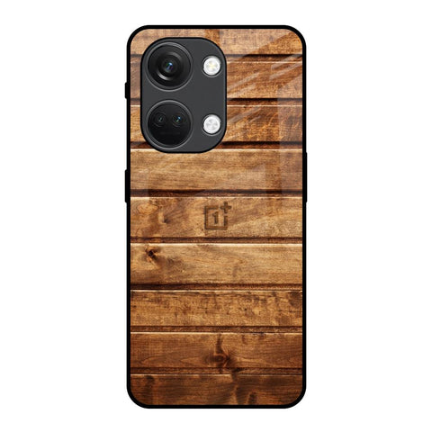 Wooden Planks OnePlus Nord 3 5G Glass Back Cover Online