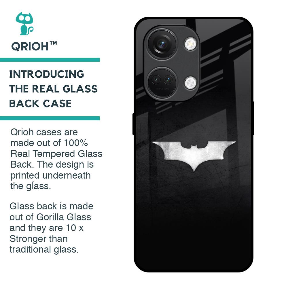 Super Hero Logo Glass Case for OnePlus Nord 3 5G