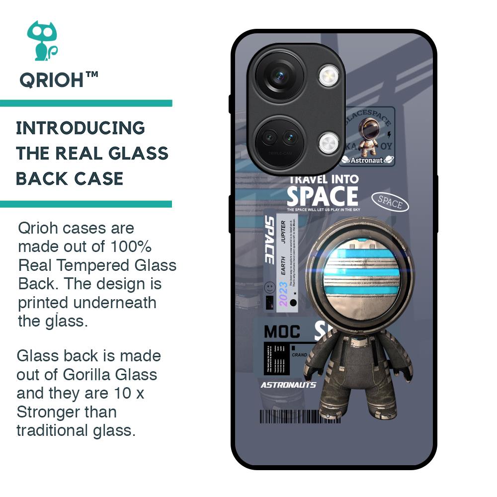 Space Travel Glass Case for OnePlus Nord 3 5G