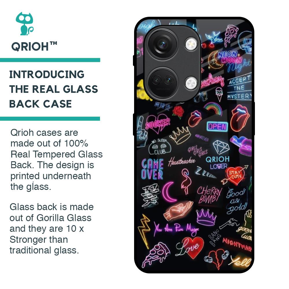 Accept The Mystery Glass Case for OnePlus Nord 3 5G