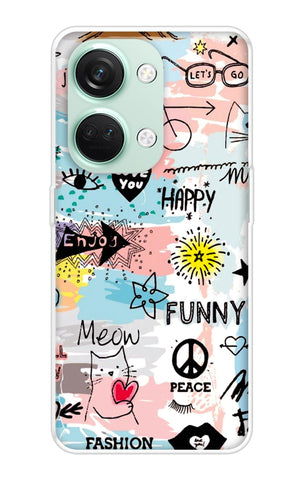 Happy Doodle OnePlus Nord 3 5G Back Cover