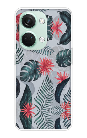 Retro Floral Leaf OnePlus Nord 3 5G Back Cover