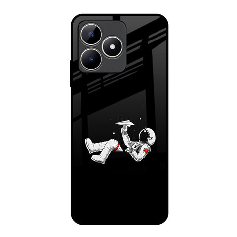 Space Traveller Realme C53 Glass Back Cover Online