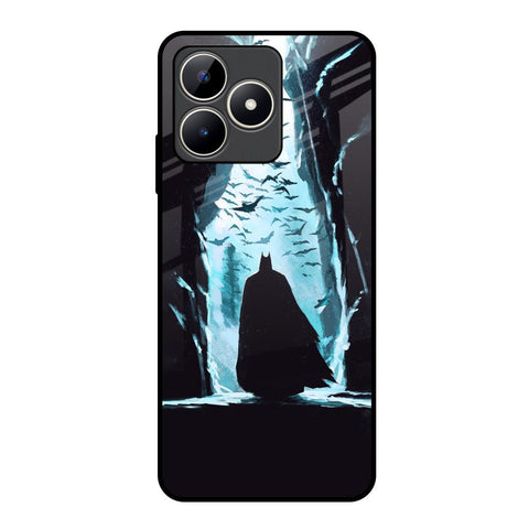 Dark Man In Cave Realme C53 Glass Back Cover Online