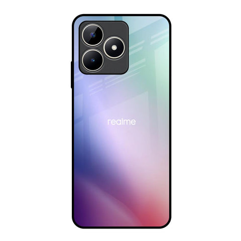 Abstract Holographic Realme C53 Glass Back Cover Online