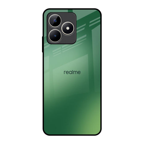 Green Grunge Texture Realme C53 Glass Back Cover Online