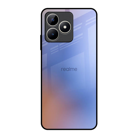 Blue Aura Realme C53 Glass Back Cover Online