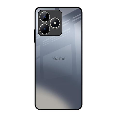 Space Grey Gradient Realme C53 Glass Back Cover Online