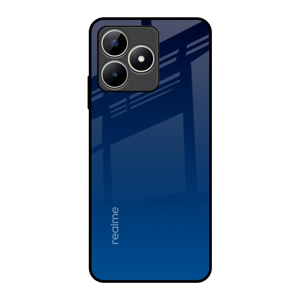 Very Blue Realme C53 Glass Back Cover Online