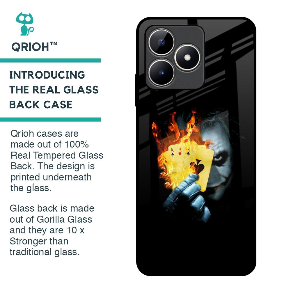 AAA Joker Glass Case for Realme C53